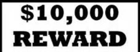 Reward of $10,000.00 Offered For Information into Murder