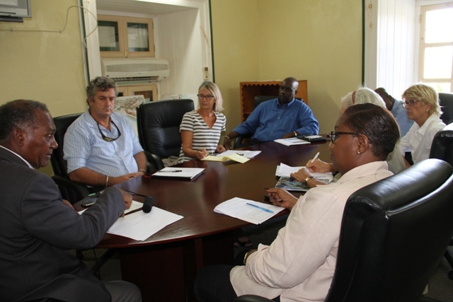 Local Private Sector group meets with Premier Amory