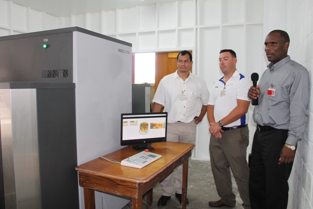 NIA steps up boarder security; X-ray machine installed at Long Point Port