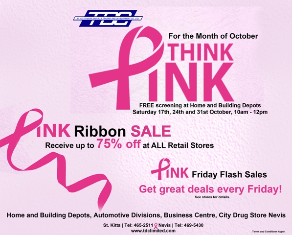 TDC Think Pink Promotion‏
