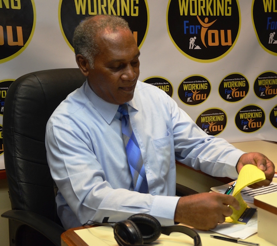 REFOCUSING THE ECONOMIC THRUST OF ST. KITTS AND NEVIS IS A PRIORITY FOR THE FEDERAL GOVERNMENT, SAYS PREMIER AMORY