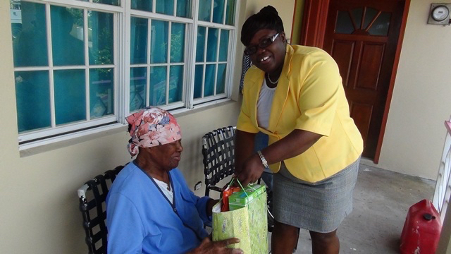 HON. BRANDY-WILLIAMS VISITS SENIORS