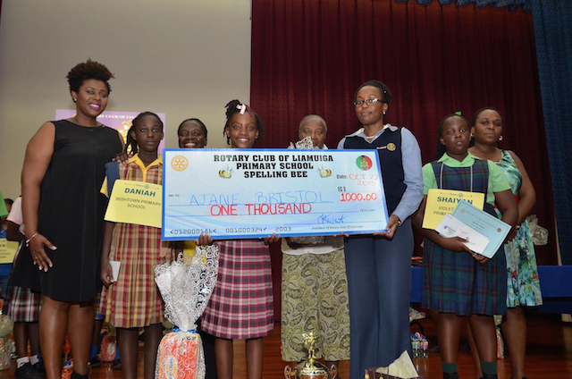 Ajané Bristol Wins 2015 Primary School Spelling Bee
