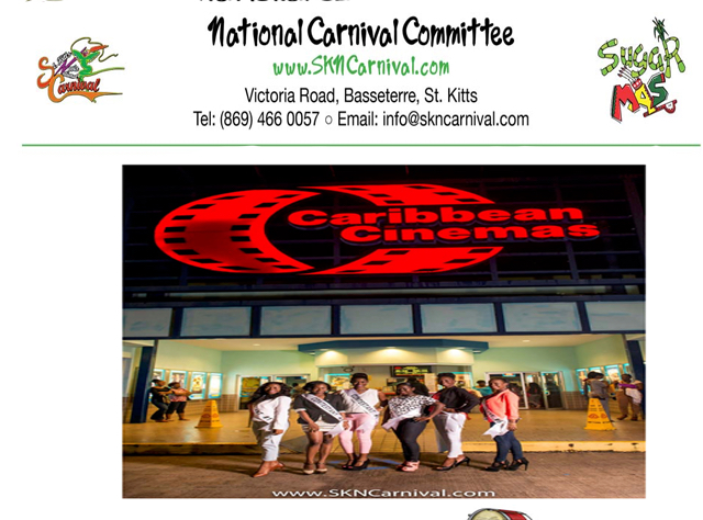 Queen Contestants treated to Movie Night at Caribbean Cinemas
