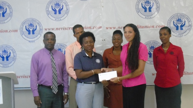 NCCU PRESENTS TO PINK LILY CANCER CARE ASSOCIATION