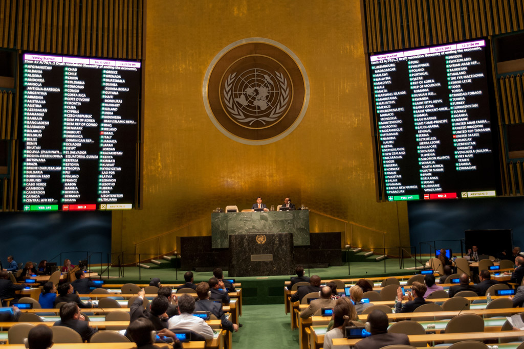 UN General Assembly Renews Long-Standing Call For End To US Embargo Against Cuba