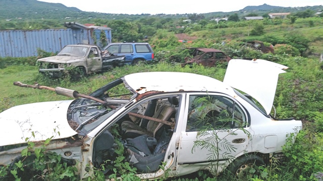 The Scourge of the Dumped Junk Vehicles.