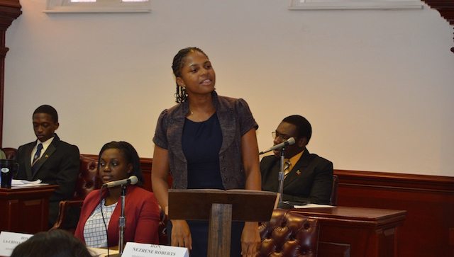 YOUNG PARLIAMENTARIANS DEBATE WATER SHORTAGE PROBLEMS