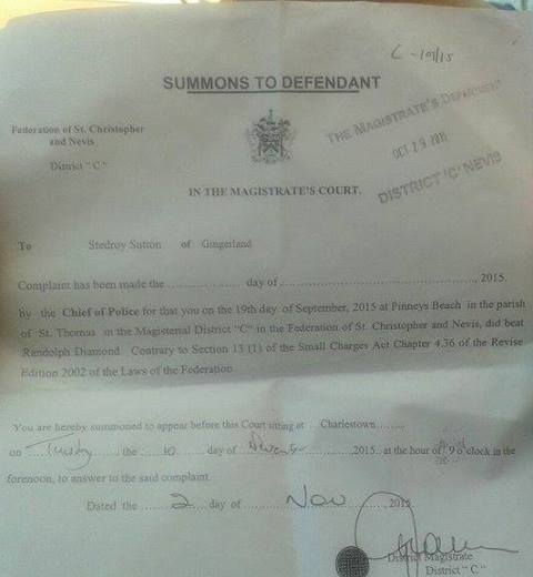 Steadroy Sutton charged