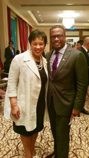 St. Kitts-Nevis Foreign Affairs Minister salutes Commonwealth Secretary General-elect H.E. Baroness Scotland