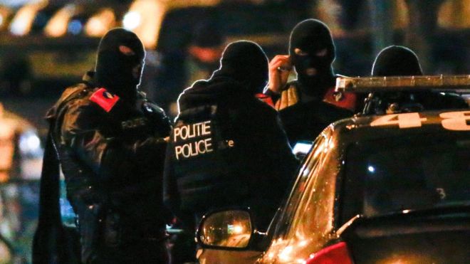 Belgian police arrest 16 in anti-terror raids