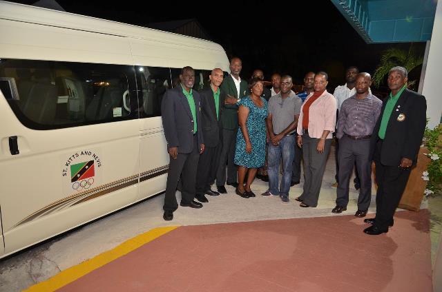 St Kitts and Nevis Olympic Committee (SKKNOC) Launches its Olympic Bus into service