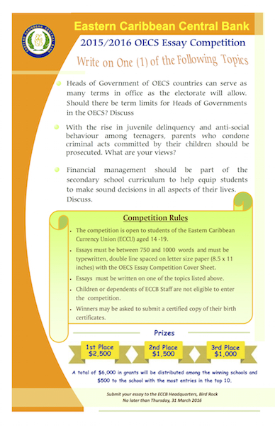 E.C.C.B: PRESS RELEASE