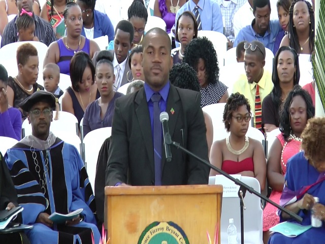 Minister of Education Urges Graduates of CFBC to Transform Our Land Of Beauty