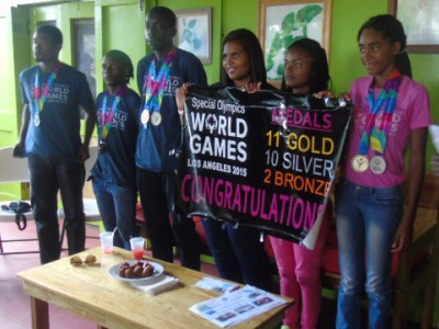 SPECIAL OLYMPICS COMMITTEE TEAM UP IN BIG EVENT