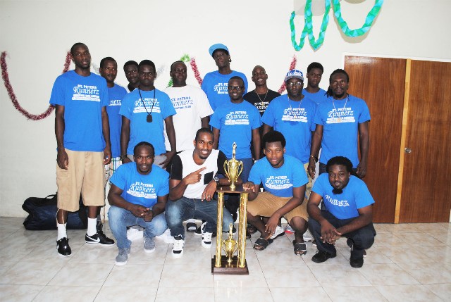 MLC star, Kittitian Atiba Harris, honoured by St. Peter’s Runnerz Basketball Club