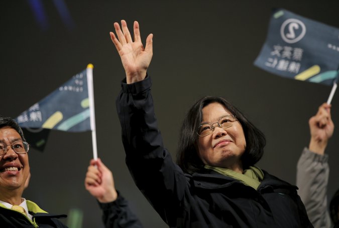 Tsai Ing-wen Elected President of Taiwan, First Woman to Hold Office