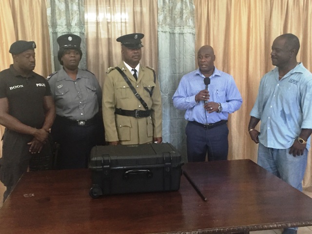 Police and Fire and Rescue Services gifted with high-tech equipment by local Businessman