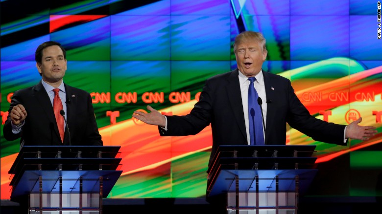 Republican debate: Marco Rubio finds his fire