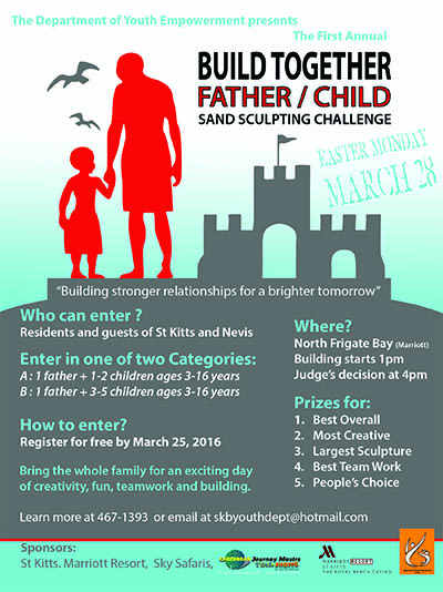 Sand Sculpting Competition Aims to Strengthen the Role of Fathers in the Family‏
