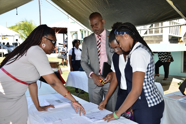 Education Minister Encourages Students to Explore Opportunities at CFBC Career Fair And Open Day