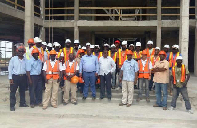PM Harris Impressed with Construction Progress of Koi Resort and Residences‏
