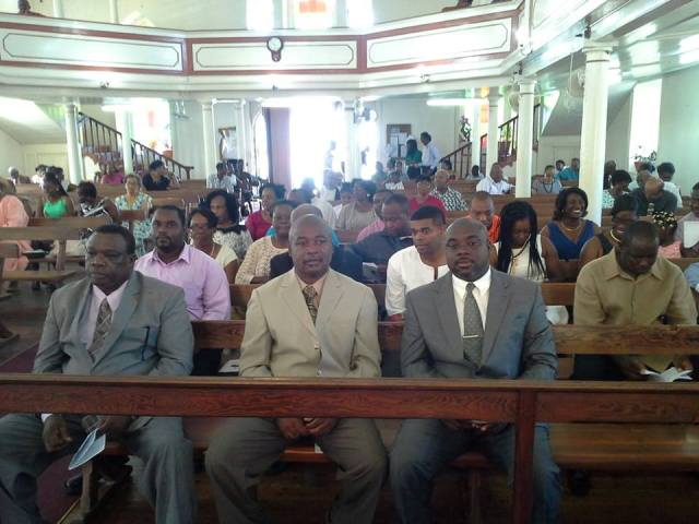 Sunday Was Day Of Worship And Fellowship For Nevis Division.