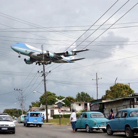 Obama Arrives In Cuba; Hopes Visit Will Usher In Change