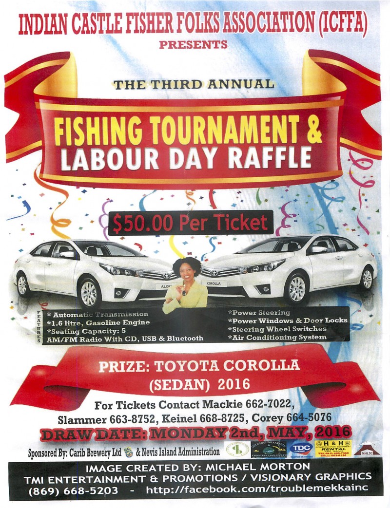 INDIAN CASTLE FISHER FOLKS ASSOCIATION: Labour Day Raffle..