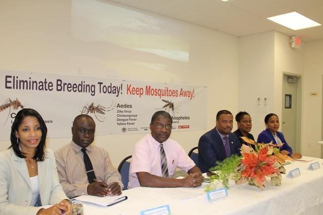 Campaign targeting mosquito breeding; elimination launched on Nevis‏