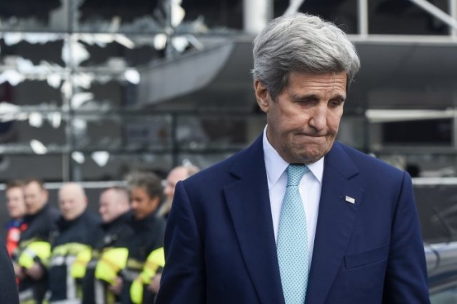 Secretary of State John Kerry says Republican primary race is an ’embarrassment’ to the US