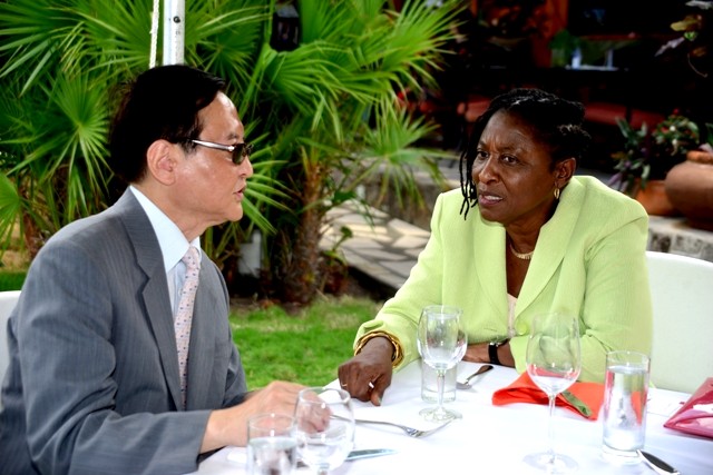 H.E. Dr. Thelma Phillip-Browne to Lobby for Support for Anti Crime Assistance‏