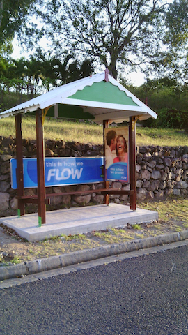 Solar Bus Sheds in Nevis