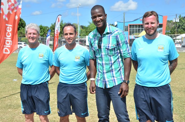 St. Lucia Boys Raised the Bar at the Digicel Kick Start Clinic