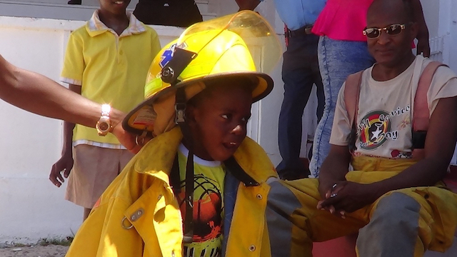 YOUNGSTERS EDUCATED AS TO THE IMPORTANCE OF THE FIRE SERVICES DEPARTMENT