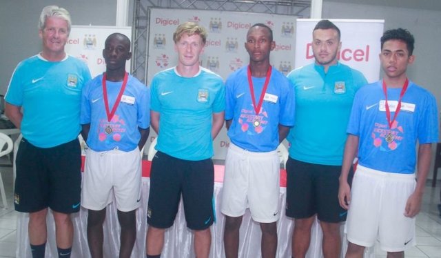 ‘Beautiful Football’ At the Digicel Kick-start Clinic In Suriname