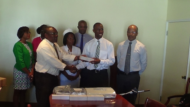 GENDER AFFAIRS UNIT PRESENTS IMPORTANT PIECE OF EQUIPMENT TO ALEXANDRA HOSPITAL