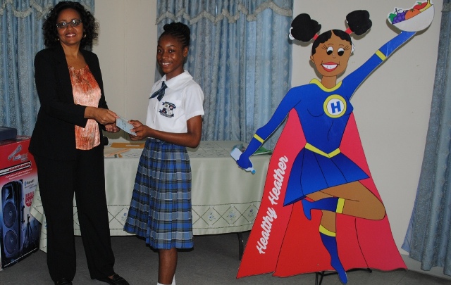 Shannan Christian Wins Nutrition Mascot and Slogan Competition‏