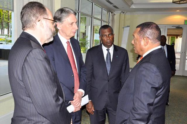 British Foreign Secretary, Philip Hammond, attends 9th UK-Caribbean Ministerial Forum‏