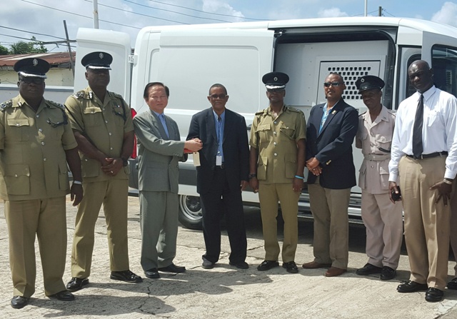 LAST OF SIX PLEDGED VEHICLES DELIVERED TO POLICE AND PRISON SERVICE