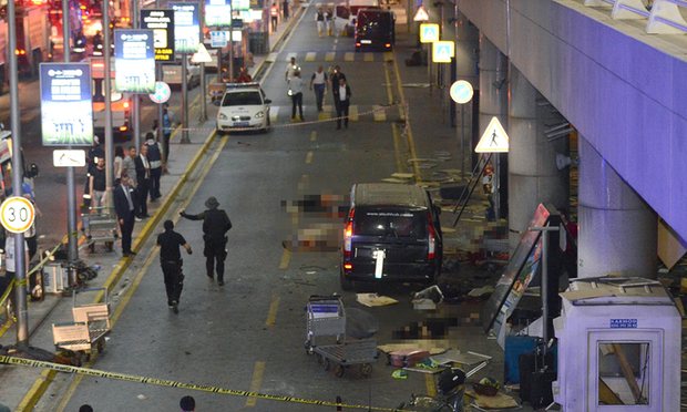 Turkey airport attack: 36 killed in explosions at Istanbul Atatürk