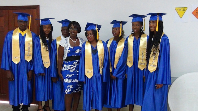 EIGHT GRADUATE FROM CBIS