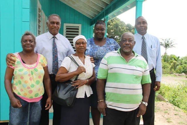 Stoney Hill resident gifted with new home from Nevis Administration