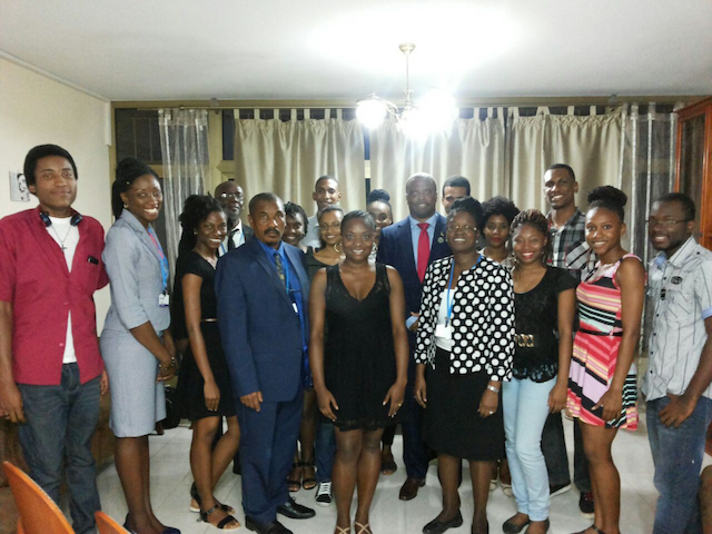 Foreign Minister Brantley Meets with St. Kitts and Nevis’ Students Studying in Cuba