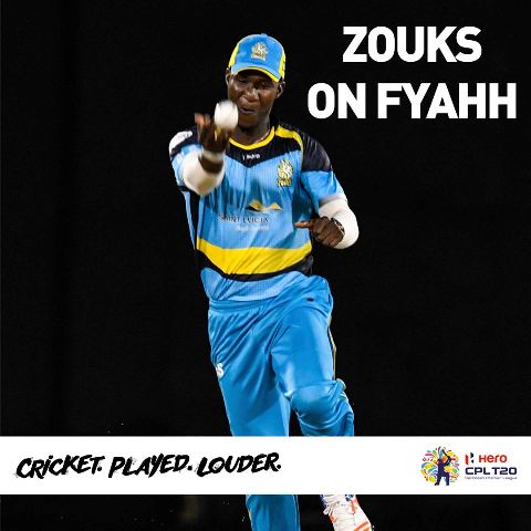 Zouks defeat TKR in tense Hero CPL opener