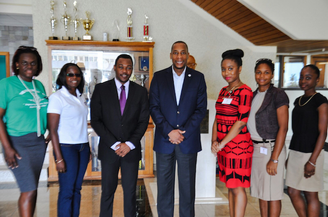 S.K.N.Y.P.A meets with the Governor of the ECCB