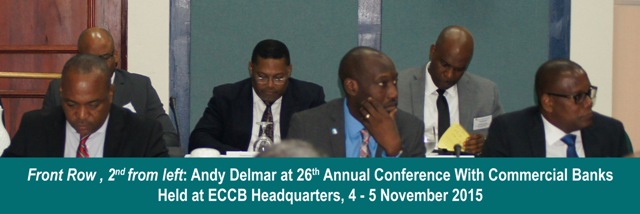 ECCB Mourns Passing of Andy Delmar – President ECCU Bankers Association