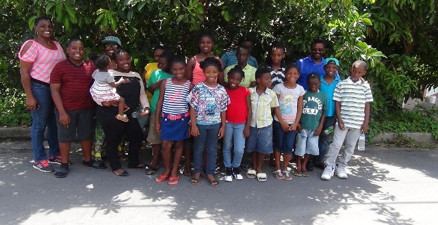 Young Campers look out for Seniors
