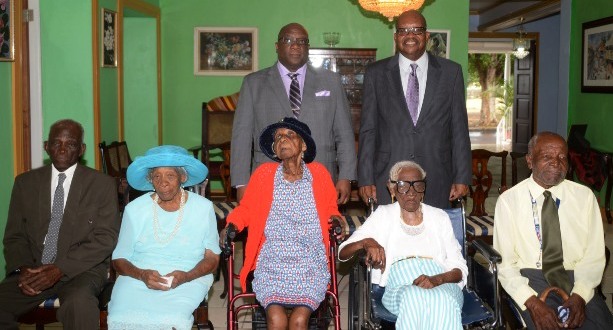 Centenarians Acknowledged by Minister Hamilton Once Again‏