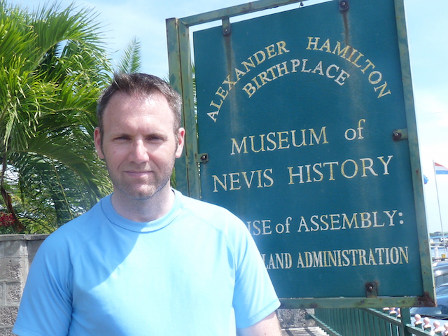 “Hamilton” musical inspires US author to visit Alexander Hamilton Museum